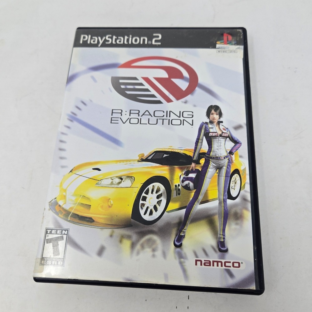 R: Racing Evolution Sony PlayStation 2 PS2‎ Namco 2003 CIB Complete Racing Game